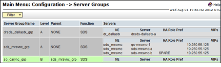 Select SOAM Server
