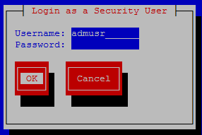 Security User Login