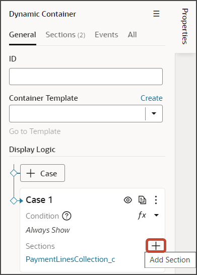このスクリーンショットは、「プロパティ」ペインを示しています。