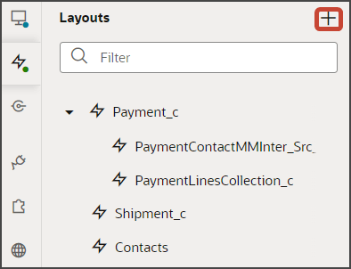 このスクリーンショットは、レイアウトを作成する方法を示しています。