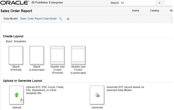 テンプレート・メニューで使用可能な新規テンプレート