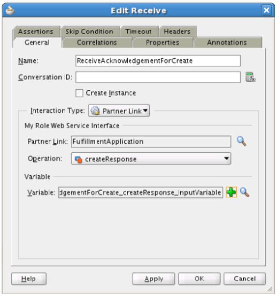 このステップで実行する作業の画面印刷。