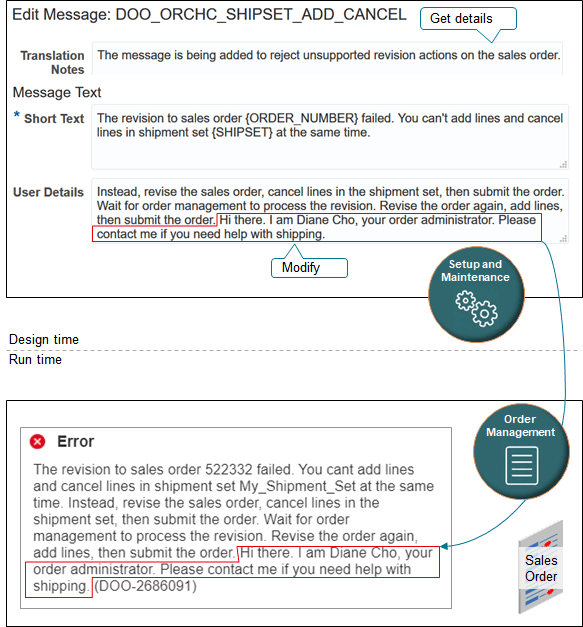 DOO_ORCHC_SHIPSET_ADD_CANCELにテキストを追加するとします