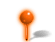 Pin indicating your current location