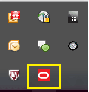 DISA Task Tray: This image shows the DISA icon.