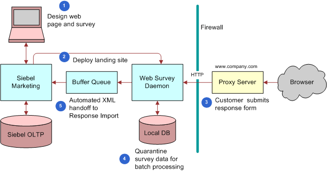 Web Survey Deployment Process. This figure is described in surrounding text.
