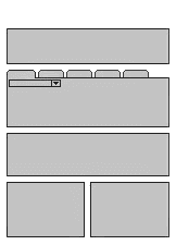 Generic Layout of the DotCom View Detail Template. This image is described in surrounding text.