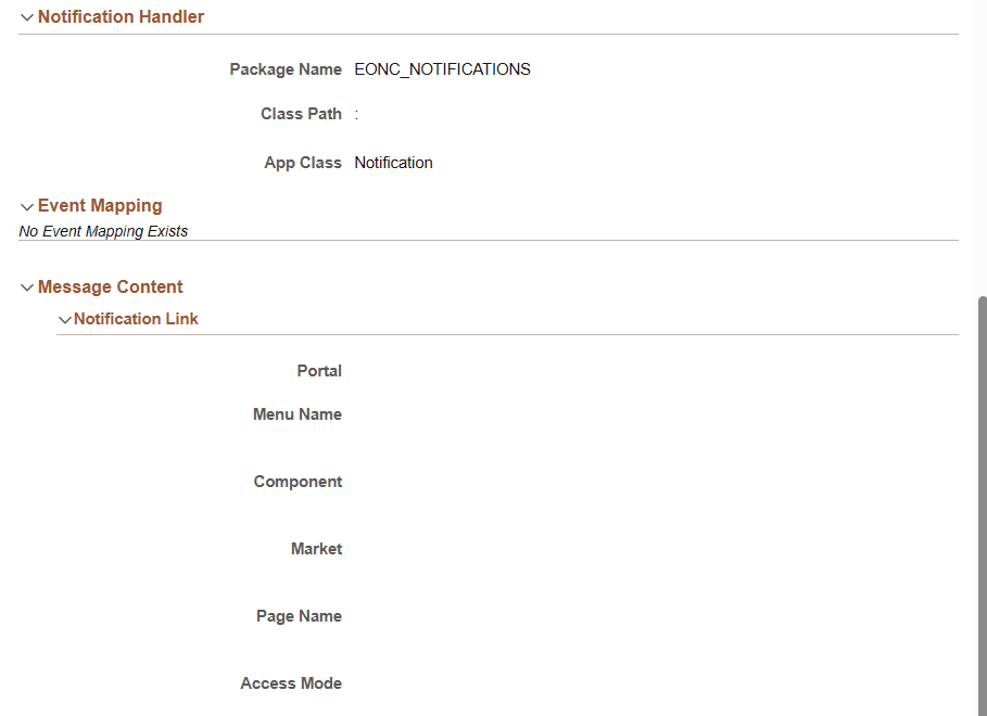 View Notification - Notification Details page (2 of 4)