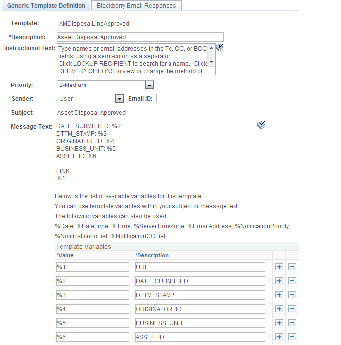 Generic Template Definition - Approved