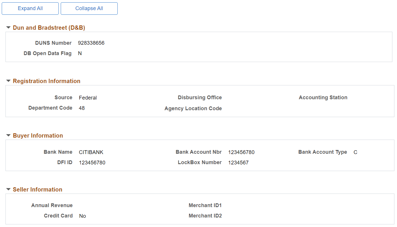 SAM Entity Inquiry (2 of 4)