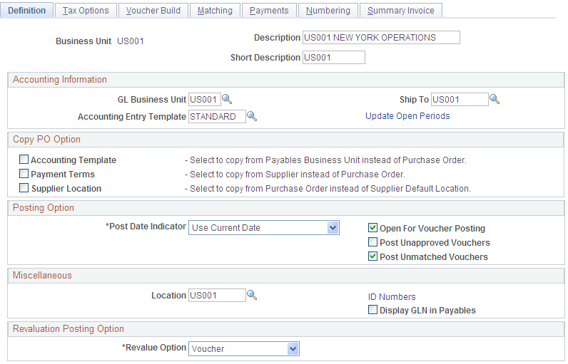 Payables Definition - Definition page