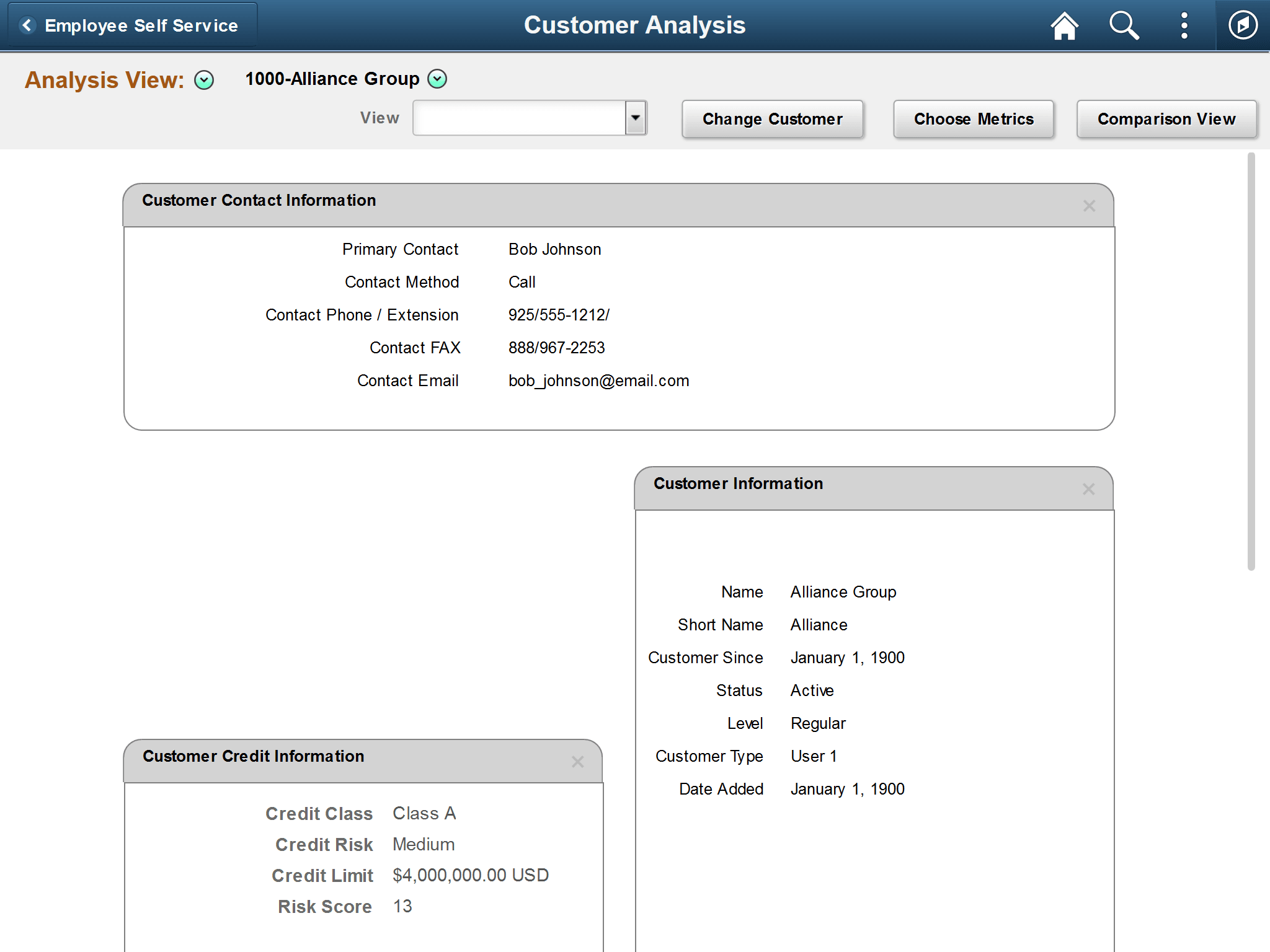 Customer Information Analysis