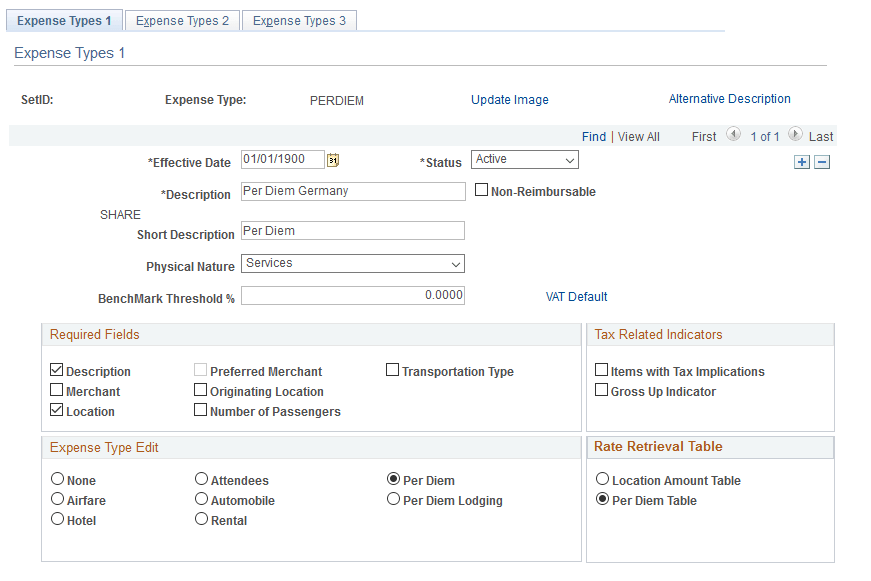 Expense Types 1 page