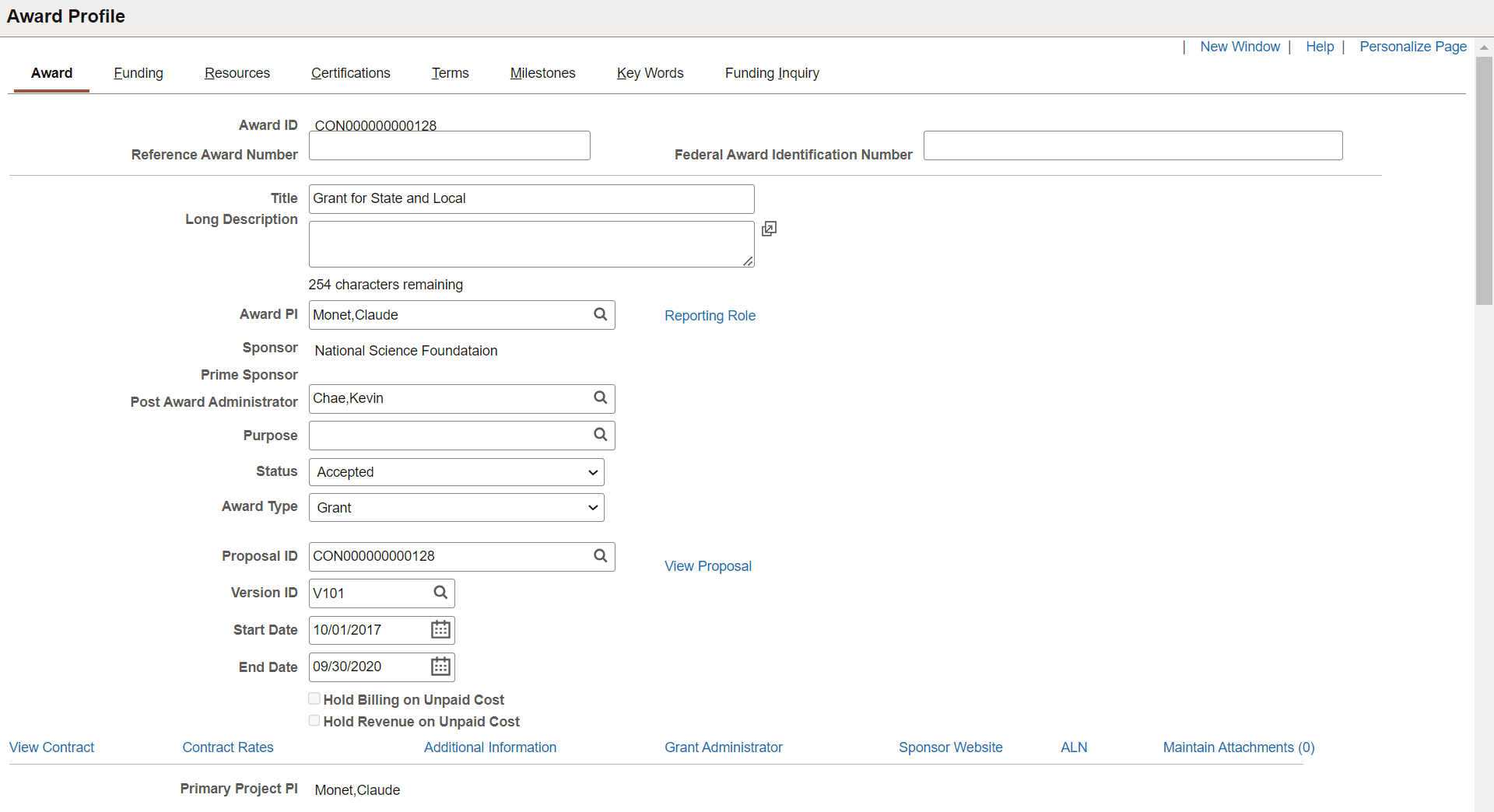 Award - Award Page (1 of 2)
