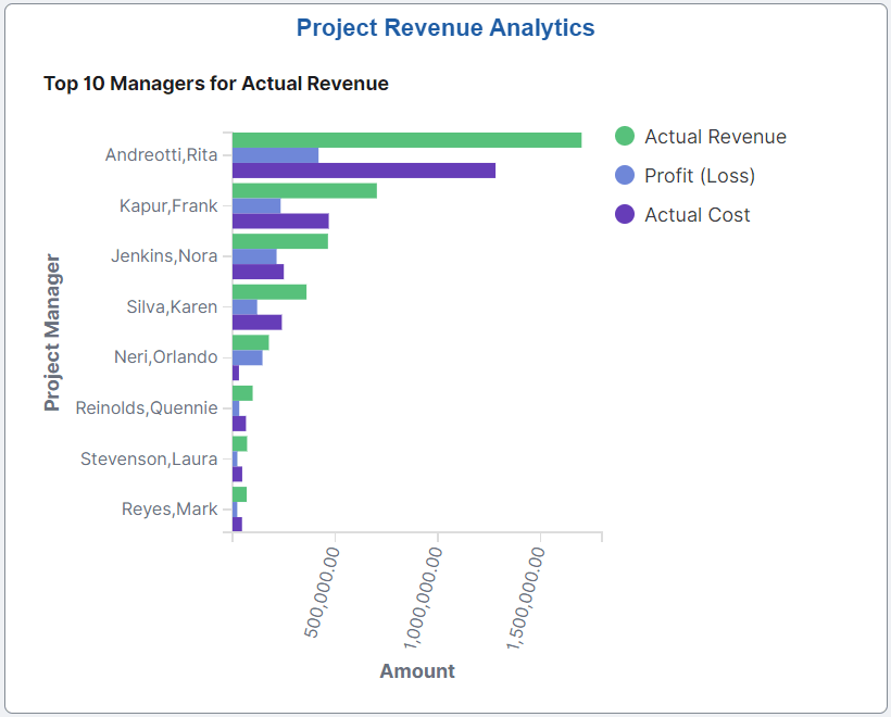 Project Revenue Analytics