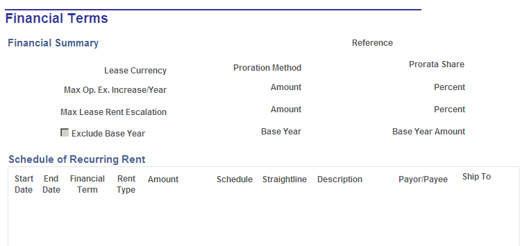 Lease Abstract Worksheet page (2 of 11)