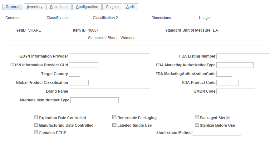 Define Item - Classification 2 page