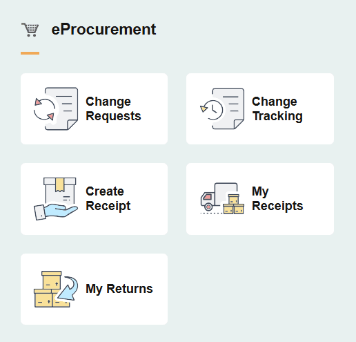 eProcurement Section
