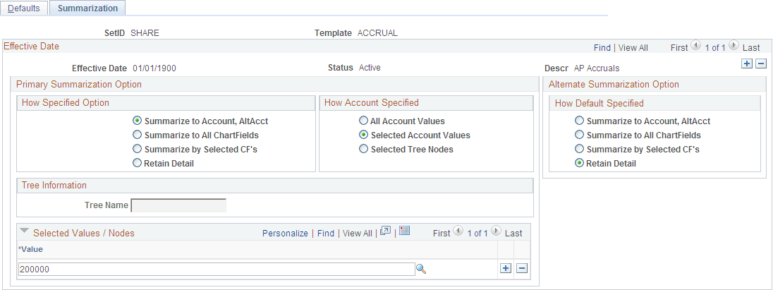Journal Generator Template - Summarization page