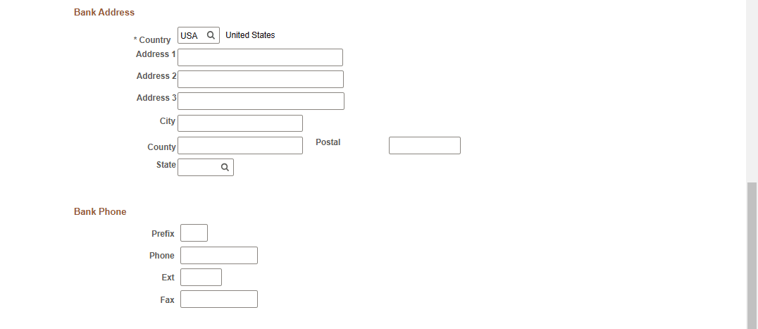 Online Registration Payment Information page (2 of 3)