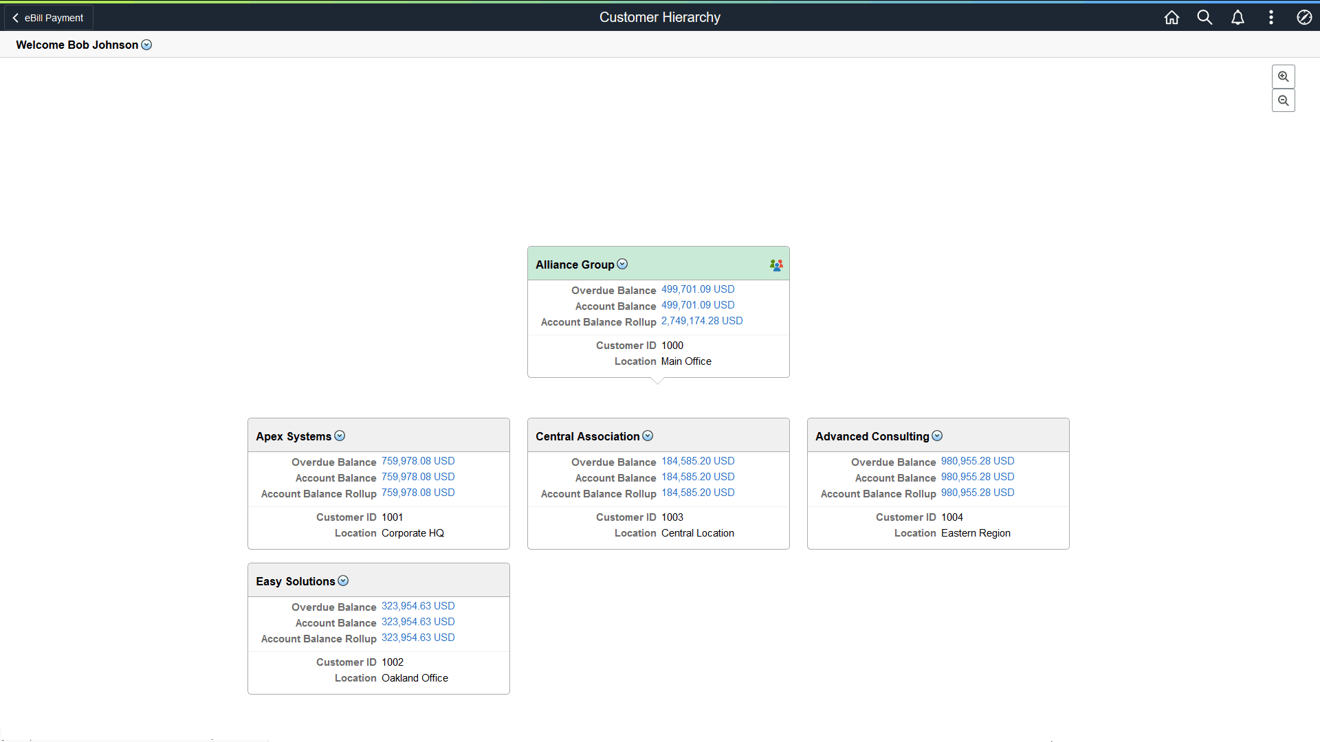 Customer Hierarchy (Fluid)