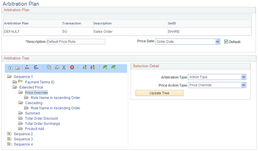 Arbitration Plan page