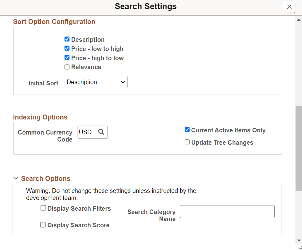 Search Settings (2 of 3)