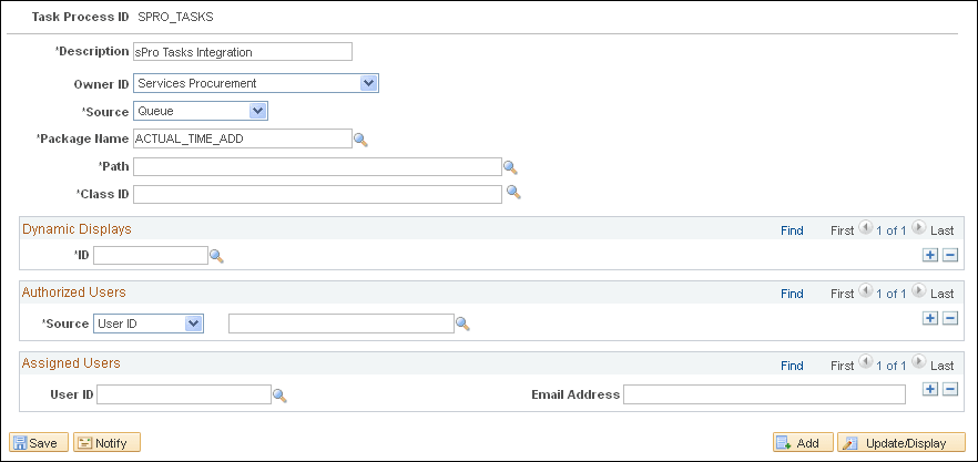 Desktop Integration - Task Registration