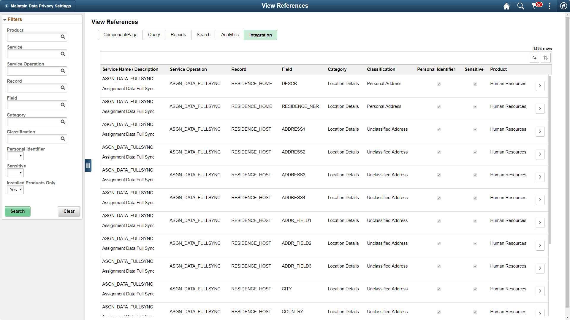 View Reference Page_Integration