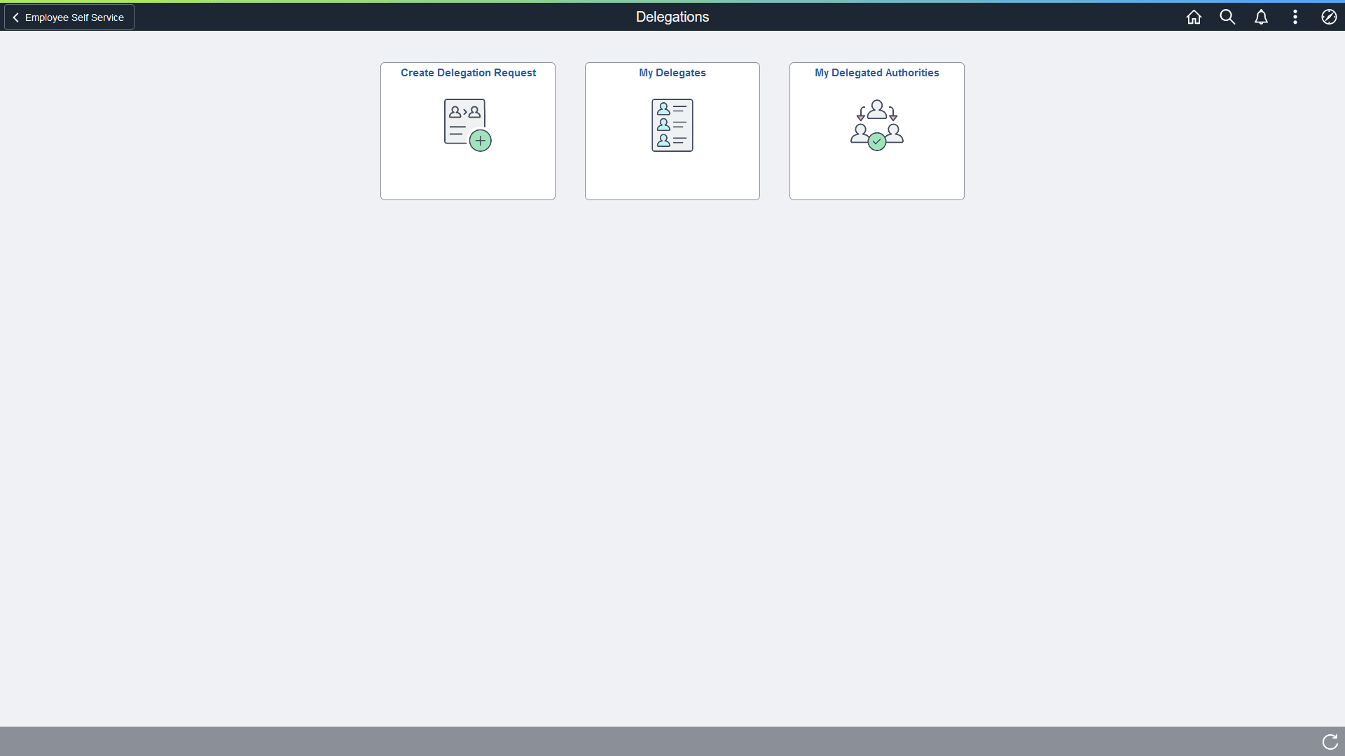 Fluid Delegations Collection of Tiles