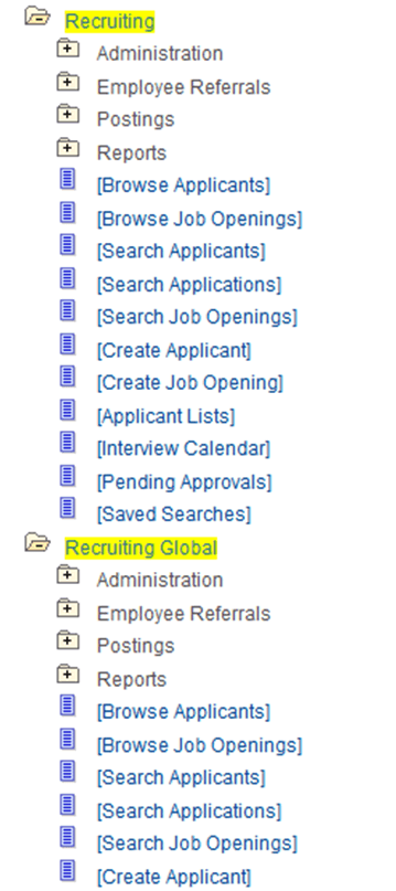 Navigation group - Functional split