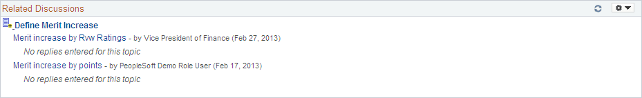 Related Discussions pagelet