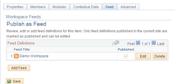 Administration - Members page