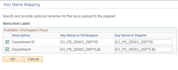 Key Name Mapping page