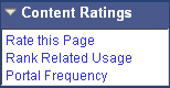 Content Ratings pagelet