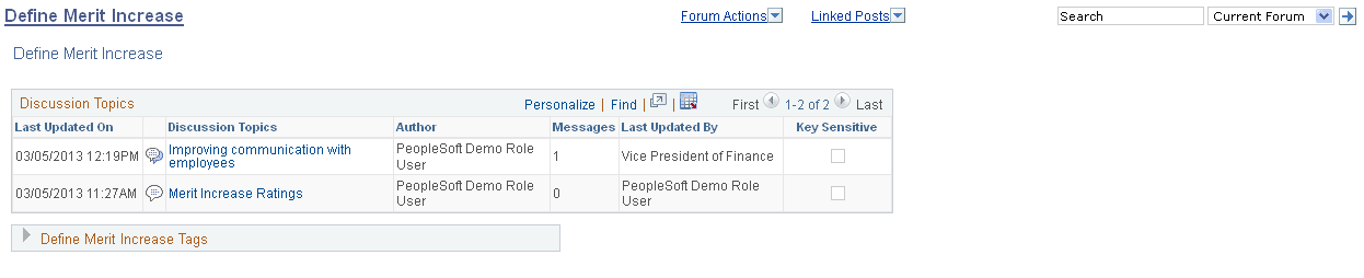 <><Discussion Forum> homepage (Related Discussion service)