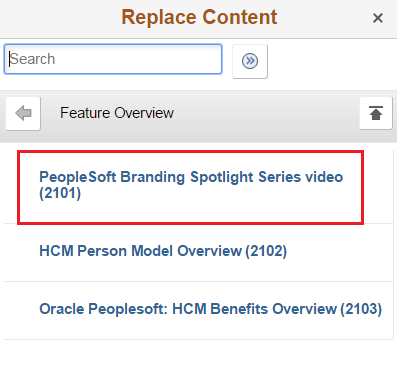 Replace Content_Select Content