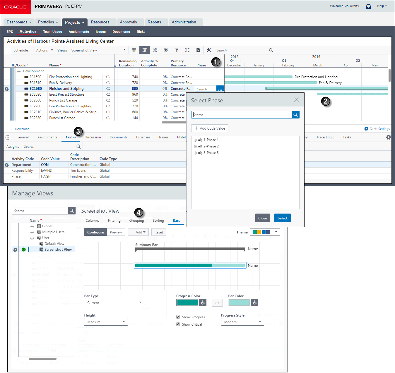 This illustration is a graphical representation of the text in the following table.