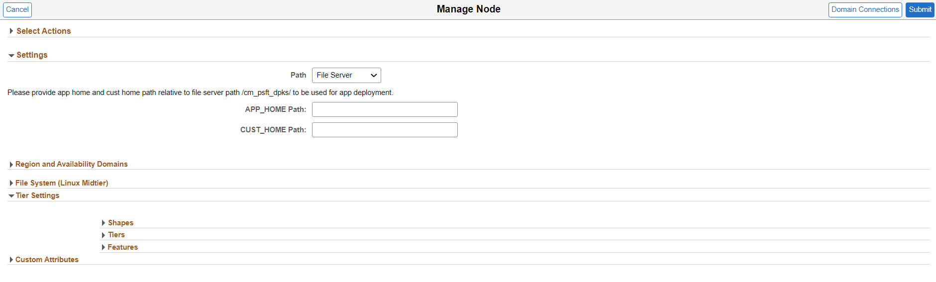 Application DPK in File Server