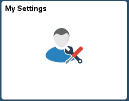 My Settings Tile