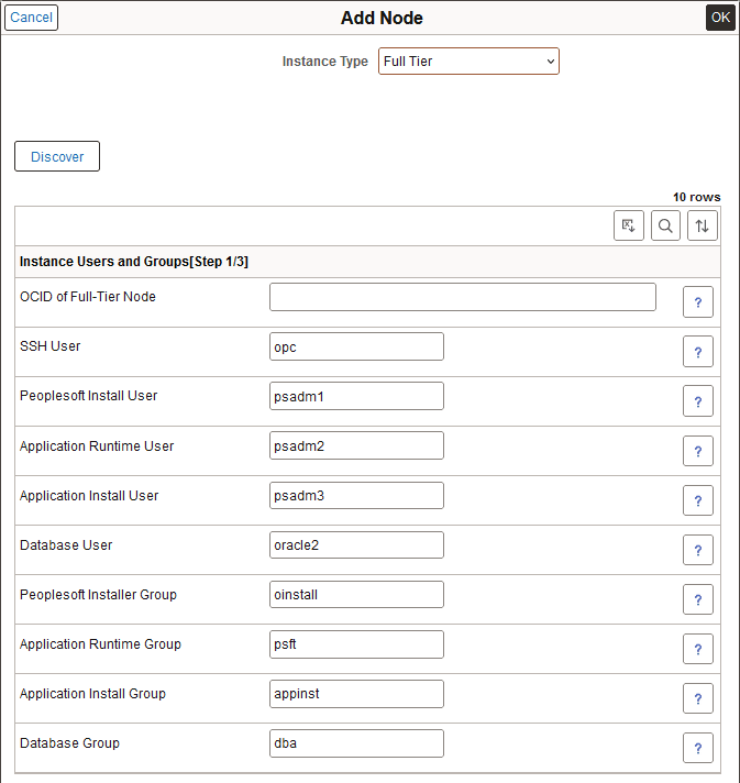 Add Full Tier Node, 1 of 3
