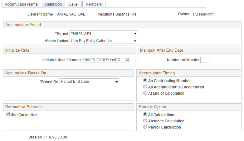 Accumulators - Definition page