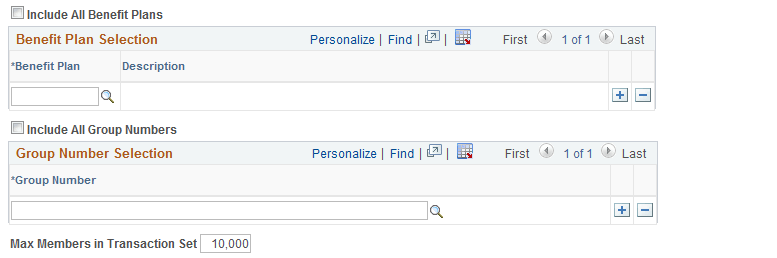 Create HIPAA EDI 834 File page, 2 of 2