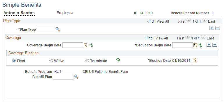 Simple Benefits page