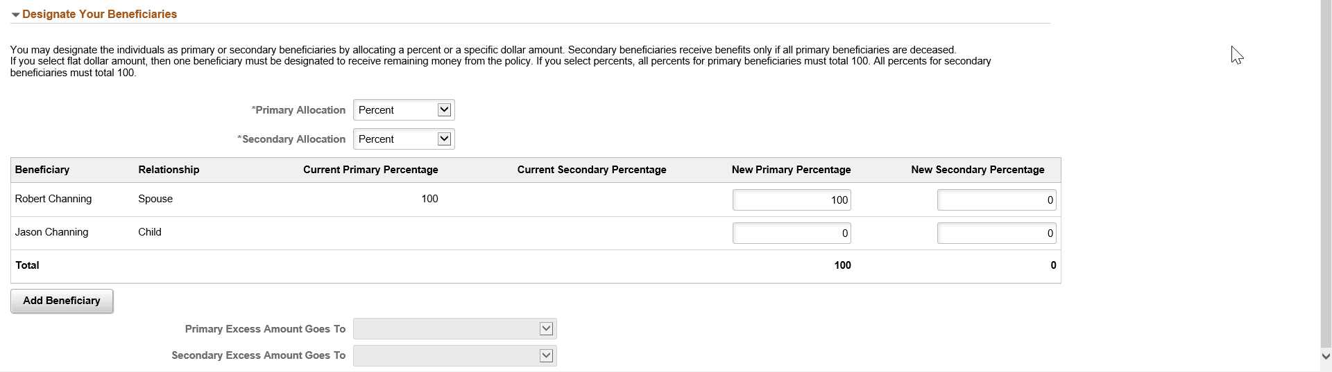 Supplemental Life page - part2