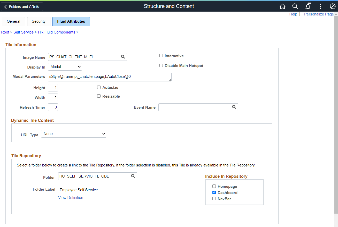 Structure and Content page