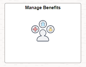 Manage Benefits Tile