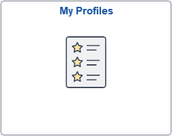 My Profiles Tile