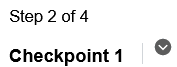 Step drop-down list (Checkpoint)