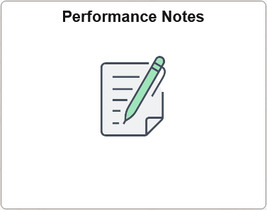 Performance Notes tile